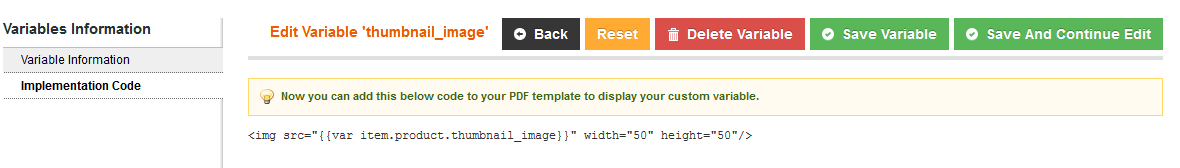 Magento PDF Invoice Add Thumbnail - Implementation code