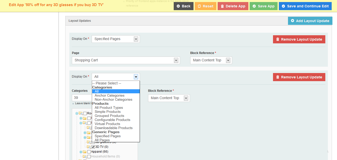 Add coupon code to magento checkout