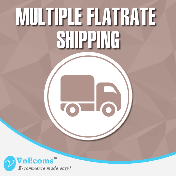 Vendor Multiple Flatrate Shipping