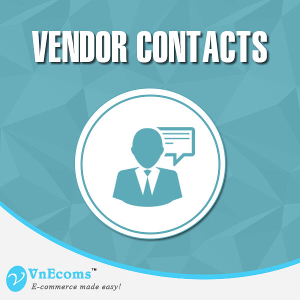 Vendor Contacts