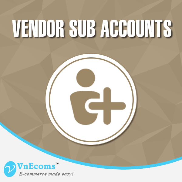 Vendor Sub Accounts