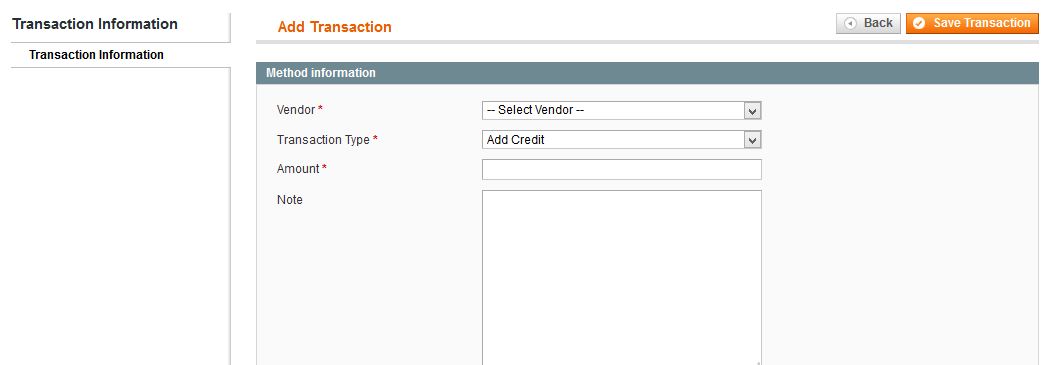 new transactions