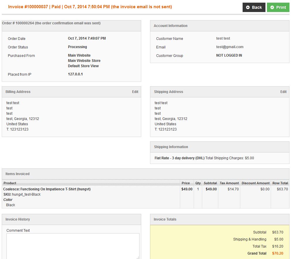 Vendor Views Invoices