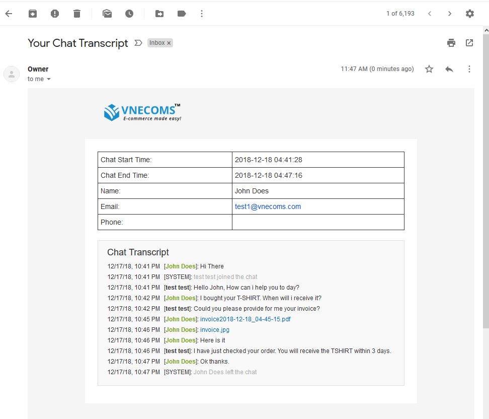 Customer select shipping methods from different vendors