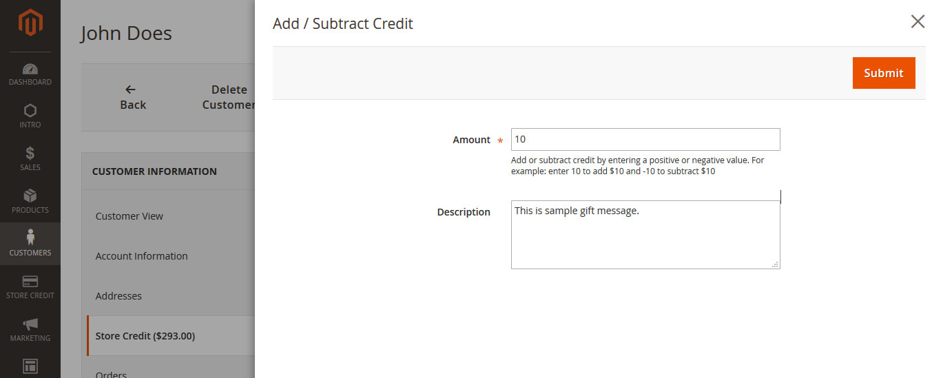 Customer Use - Checkout