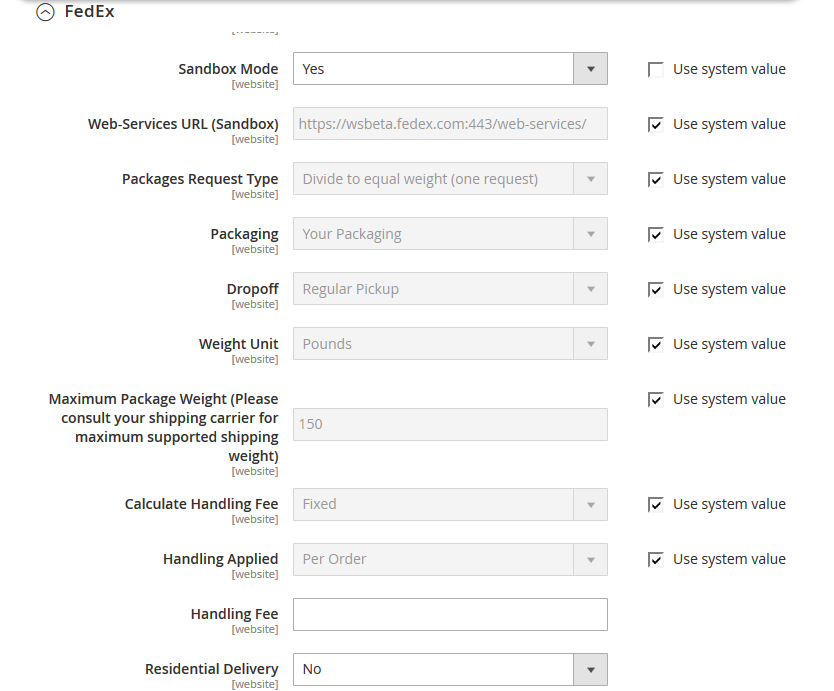 Workflow Configuration